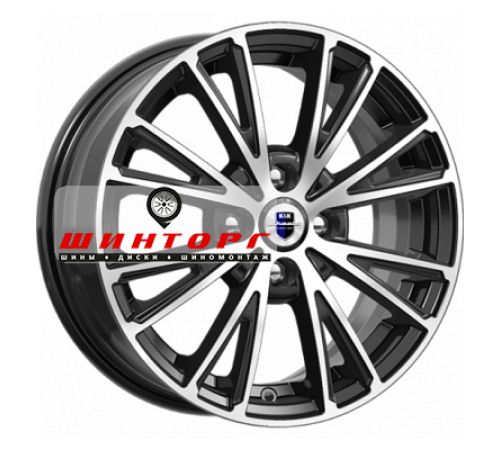 Купить диски K&K 6x15/4x98 ET35 D58,5 Меандр (КС888) Алмаз черный SK от производителя K&K в Казани