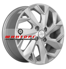 Khomen Wheels 6x15/4x100 ET39 D56,6 KHW1508 (Cobalt) F-Silver