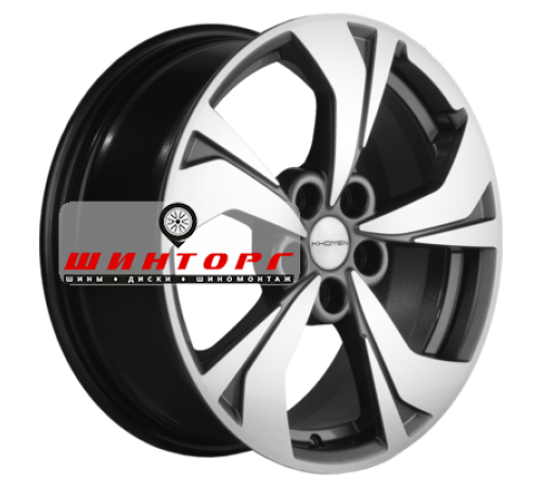 Купить диски Khomen Wheels 7x17/5x114,3 ET37 D66,5 KHW1724 (Jolion) Gray-FP от производителя Khomen Wheels в Казани