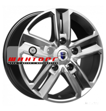 K&K 8x18/5x127 ET45 D71,6 Backfire (КС763) Дарк платинум