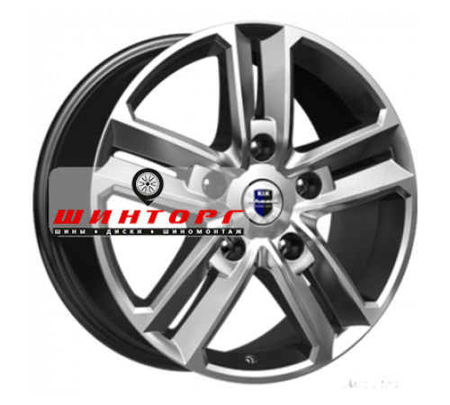 Купить диски K&K 8x18/5x127 ET45 D71,6 Backfire (КС763) Дарк платинум от производителя K&K в Казани