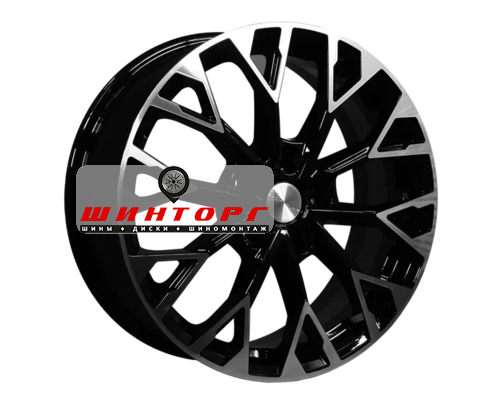 Купить диски Khomen Wheels 7x17/5x108 ET33 D60,1 KHW1718 (Chery Tiggo 4/Exeed LX/Omoda C5) Black-FP от производителя Khomen Wheels в Казани