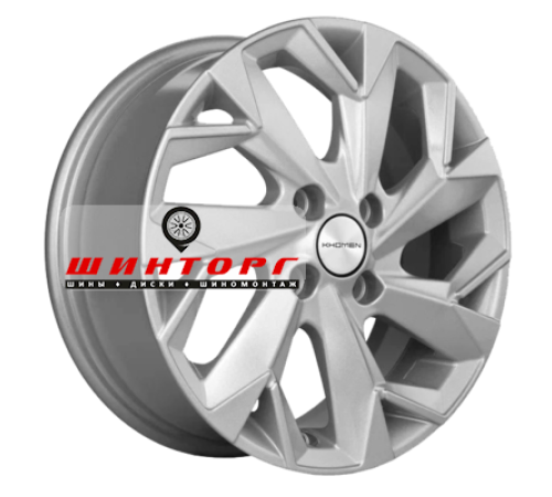 Купить диски Khomen Wheels 6x15/4x100 ET40 D60,1 KHW1508 (XRay) F-Silver от производителя Khomen Wheels в Казани