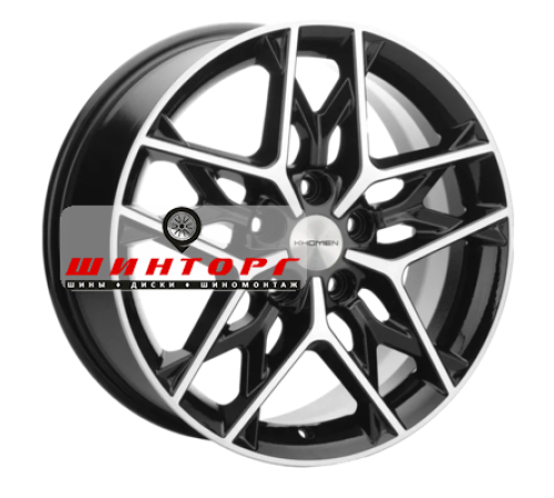 Купить диски Khomen Wheels 7x17/5x108 ET50 D63,35 KHW1709 (Ford C-Max) Black-FP от производителя Khomen Wheels в Казани