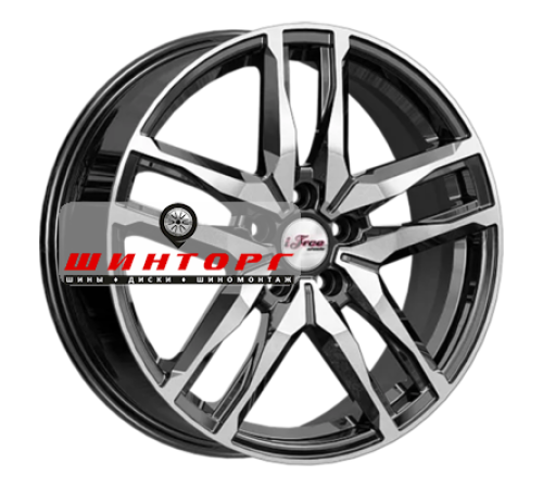 Купить диски iFree 6,5x18/5x108 ET52 D60,1 Бомбей (КС1075) Блэк Джек от производителя iFree в Казани