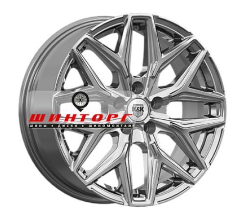 Купить диски K&K 7x17/5x108 ET32 D65,1 Ариус (КС1187) Дарк платинум от производителя K&K в Казани