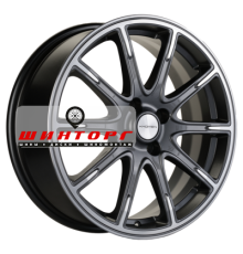Khomen Wheels 6,5x17/4x100 ET50 D60,1 KHW1707 (Lada Vesta) Gray-FP