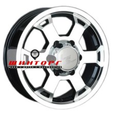 LS 7x16/6x139,7 ET38 D67,1 326 BKF (Колпак+лого)