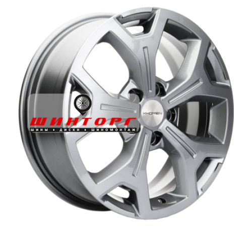 Купить диски Khomen Wheels 6,5x17/5x120 ET55 D65,1 KHW1710(2) (VW Transporter) Gray от производителя Khomen Wheels в Казани