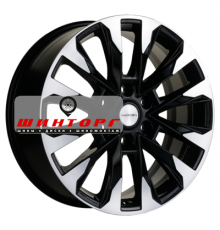 Khomen Wheels 8x20/6x139,7 ET25 D106,1 KHW2010 (LC Prado) Black-FP