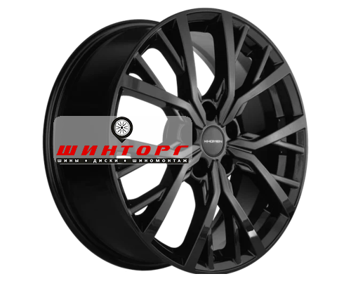 Купить диски Khomen Wheels 7x18/5x114,3 ET37 D66,5 KHW1806 (Dargo/Jolion) Black от производителя Khomen Wheels в Казани