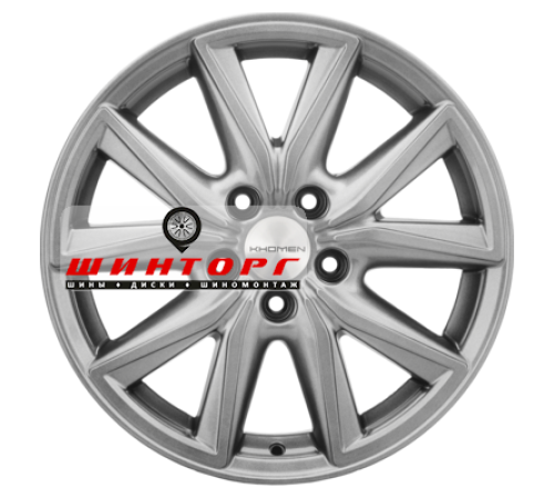 Купить диски Khomen Wheels 7x17/5x114,3 ET39 D60,1 KHW1706 (RAV4) G-Silver от производителя Khomen Wheels в Казани