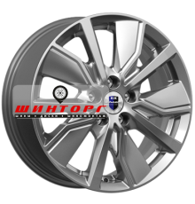 K&K 6,5x16/5x114,3 ET40 D66,1 Гамбит (КС961) Дарк платинум