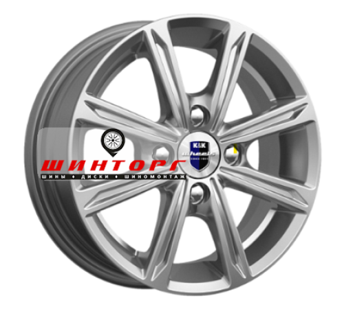 Купить диски K&K 5x14/4x100 ET49 D54,1 Флэш-оригинал (КС698) Дарк платинум от производителя K&K в Казани