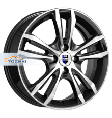 K&K 6x16/5x114,3 ET45 D67,1 Samara (КС866) Алмаз черный SK