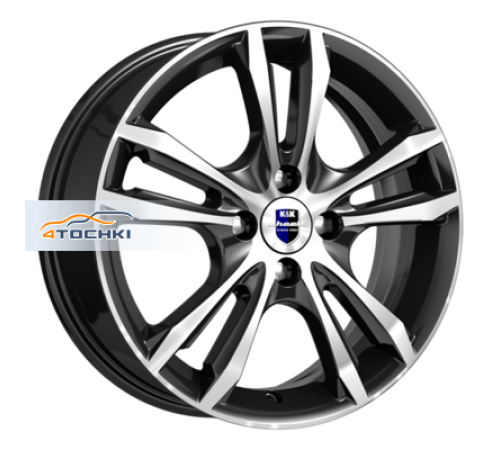 Купить диски K&K 6x16/5x114,3 ET45 D67,1 Samara (КС866) Алмаз черный SK от производителя K&K в Казани