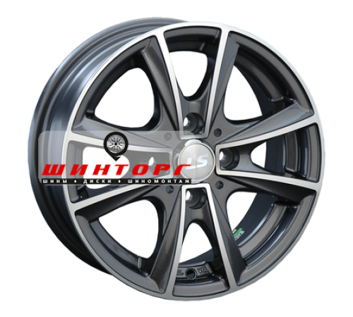 Купить диски LS 7x17/4x100 ET40 D60,1 231 GMF (Колпак+лого) от производителя LS в Казани