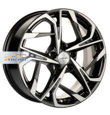 Khomen Wheels 7x17/5x110 ET46 D63,3 KHW1716 (Changan CS35/CS35 Pro) Black-FP