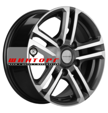 Khomen Wheels 6,5x16/5x139,7 ET35 D98,5 KHW1602 (Niva 4x4 Bronto) Gray-FP