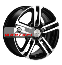 Khomen Wheels 6,5x16/5x139,7 ET35 D98,5 KHW1602 (Niva 4x4 Bronto) Black-FP