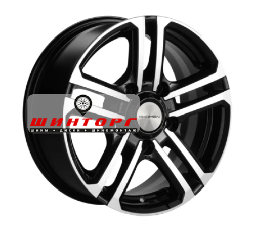 Купить диски Khomen Wheels 6,5x16/5x139,7 ET35 D98,5 KHW1602 (Niva 4x4 Bronto) Black-FP от производителя Khomen Wheels в Казани
