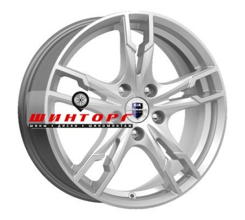 Купить диски K&K 7x17/5x114,3 ET50 D67,1 Солар (КС875) Сильвер SK от производителя K&K в Казани