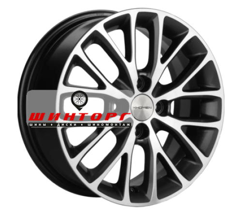 Купить диски Khomen Wheels 6x15/4x100 ET46 D54,1 KHW1506 (Rio/Solaris) Gray-FP от производителя Khomen Wheels в Казани