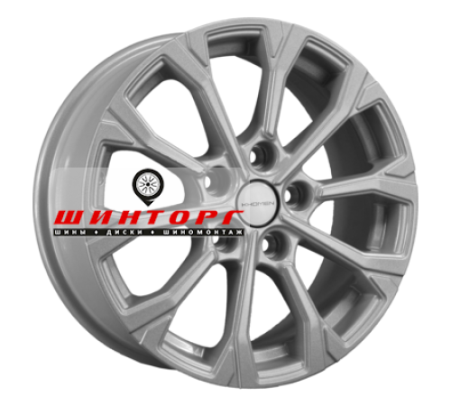 Купить диски Khomen Wheels 6,5x16/5x114,3 ET50 D66,1 KHW1605 (Renault/Nissan) F-Silver от производителя Khomen Wheels в Казани