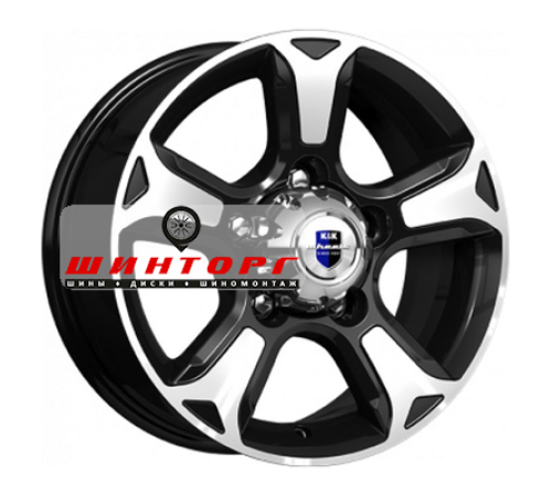 Купить диски K&K 7x16/5x139,7 ET35 D108,5 Атлант (КС757) Алмаз черный от производителя K&K в Казани Купить диски K&K 7x16/5x139,7 ET35 D108,5 Атлант (КС757) Алмаз черный от производителя K&K в Казани