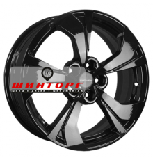 Khomen Wheels 7x17/5x108 ET40 D54,1 KHW1724 (Jac/Москвич 3) Black