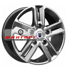 K&K 8x18/5x114,3 ET50 D67,1 Backfire (КС763M) Дарк платинум