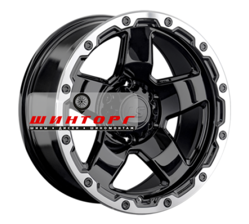 Купить диски LS 9,5x18/6x139,7 ET5 D106,1 1371 BKL (конус, Колпак+лого) от производителя LS в Казани