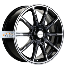 Khomen Wheels 6,5x17/4x100 ET41 D60,1 KHW1707 (XRay) Black-FP