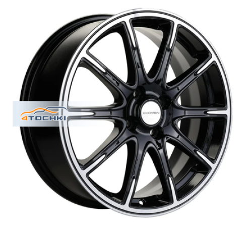 Купить диски Khomen Wheels 6,5x17/4x100 ET41 D60,1 KHW1707 (XRay) Black-FP от производителя Khomen Wheels в Казани