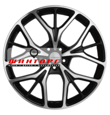 Khomen Wheels 8x20/5x108 ET46 D63,4 KHW2012 (Geely Monjaro (KX11)) Black-FP