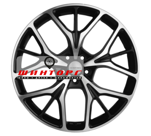 Купить диски Khomen Wheels 8x20/5x108 ET46 D63,4 KHW2012 (Geely Monjaro (KX11)) Black-FP от производителя Khomen Wheels в Казани
