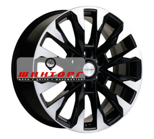Купить диски Khomen Wheels 8x20/6x139,7 ET25 D106,1 KHW2010 (LC Prado) Black-FP от производителя Khomen Wheels в Казани