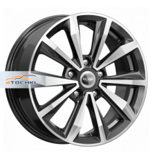 K&K 6,5x16/5x114,3 ET44 D67,1 КС974 Алмаз черный