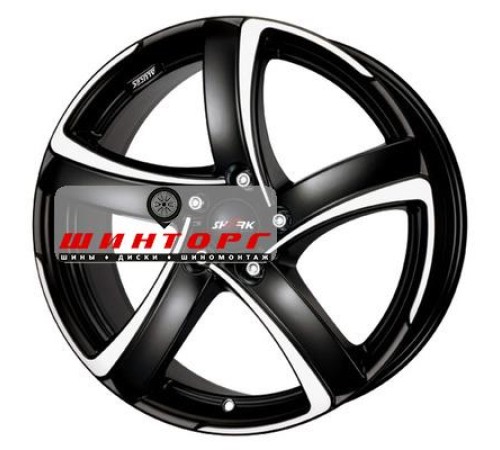 Купить диски Alutec 7,5x17/5x100 ET35 D63,3 Shark Racing black front polished от производителя Alutec в Казани