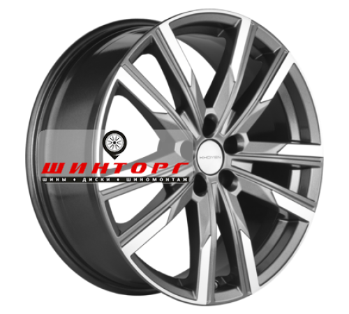 Купить диски Khomen Wheels 7,5x19/5x108 ET46 D63,4 KHW1905 (Geely Monjaro/Tugella) Gray-FP от производителя Khomen Wheels в Казани