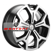 Khomen Wheels 6,5x17/5x120 ET55 D65,1 KHW1710(2) (VW Transporter) Black-FP