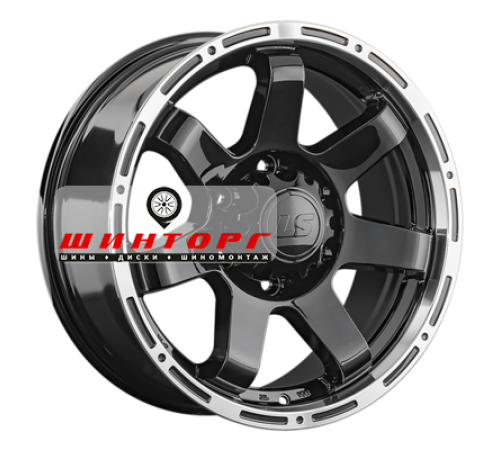 Купить диски LS 7,5x17/6x139,7 ET25 D106,1 1289 BKL (конус, Колпак+лого) от производителя LS в Казани