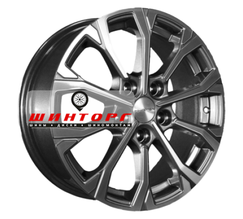 Купить диски Khomen Wheels 6,5x16/5x114,3 ET50 D66,1 KHW1605 (Renault/Nissan) Gray-FP от производителя Khomen Wheels в Казани