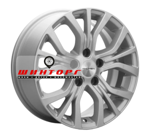 Купить диски Khomen Wheels 6,5x16/5x120 ET51 D65,1 KHW1608 (Multivan) F-Silver от производителя Khomen Wheels в Казани