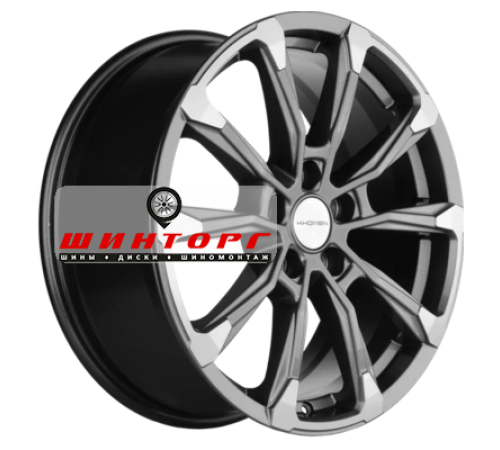 Купить диски Khomen Wheels 7,5x18/5x114,3 ET40 D64,1 KHW1808 (Haval F7/F7x) Gray-FP от производителя Khomen Wheels в Казани