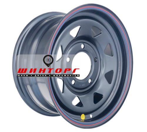 Купить диски Off-Road Wheels 6,5x15/5x139,7 ET30 D98,5 ВАЗ Нива Черный (треуг. мелкий, с увелич.полкой под суппорт) от производителя Off-Road Wheels в Казани