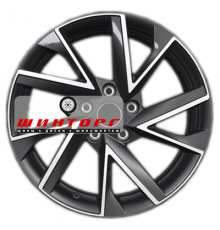 Khomen Wheels 7x17/5x114,3 ET51 D67,1 KHW1714 (Tucson) Black-FP