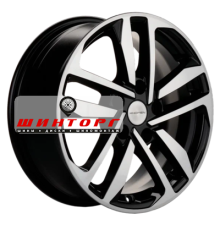 Khomen Wheels 6,5x16/5x100 ET39 D57,1 KHW1612 (Polo) Black-FP