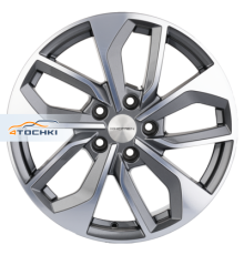 Khomen Wheels 7x17/5x114,3 ET45 D67,1 KHW1703 (CX-5/i40/X-Trail) Gray-FP