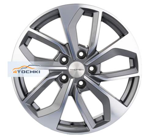 Купить диски Khomen Wheels 7x17/5x114,3 ET45 D67,1 KHW1703 (CX-5/i40/X-Trail) Gray-FP от производителя Khomen Wheels в Казани